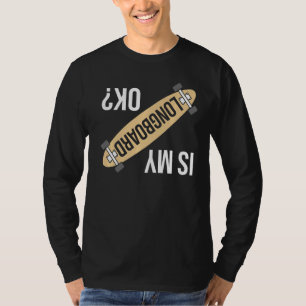 Camiseta Meu Quadro De Borda Está Engraçado, Longboard G