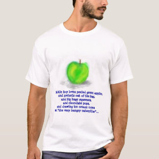 Camiseta Meu rapaz pequeno ama o verde descascado…