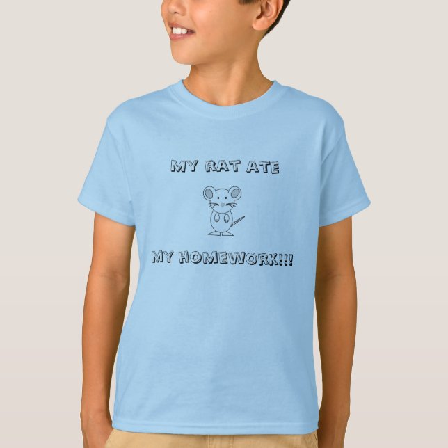 Camiseta Meu Rato (Frente)