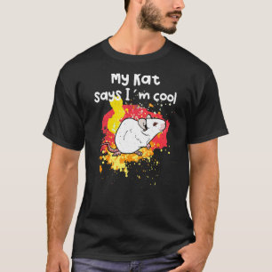 Camiseta Meu Rato diz que estou Legal