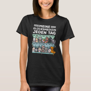 Camiseta Meu Remédio Pela Felicidade Chamava Gatos todos os