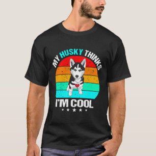 Camiseta Meu Rouco Acha Que Sou Um Cachorro Engraçado Lega