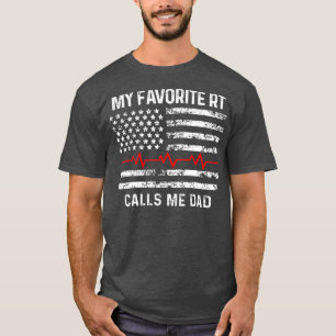 Camiseta Meu RT favorito me chama de pai Terapeuta Respirat