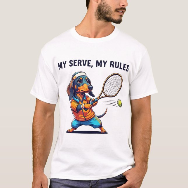 Camiseta Meu saque, minhas regras (Frente)