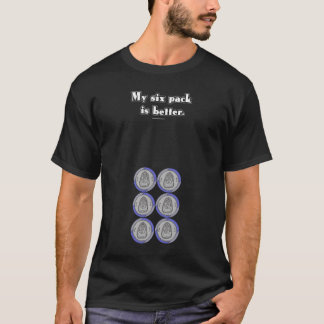 Camiseta Meu seis blocos são melhor t-shirt