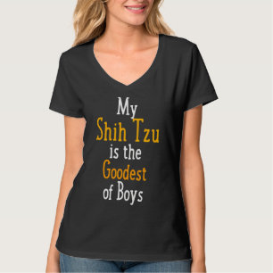 Camiseta Meu Shih Tzu É O Mais Gasto Cachorro De Meninos