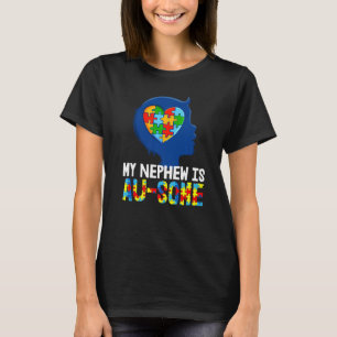 Camiseta Meu Sobrinho É Algumas Crianças Autismo Sensibiliz