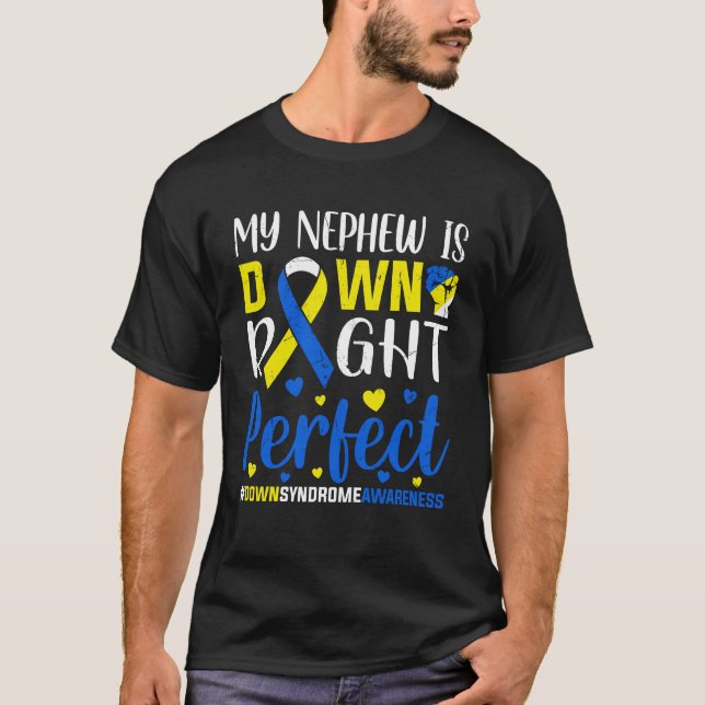 Camiseta Meu Sobrinho É Totalmente Perfeito, Conscientizaçã (Frente)