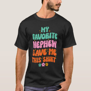 Camiseta Meu sobrinho favorito me deu esses 70 anos Hippie