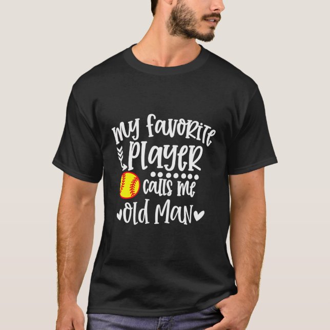 Camiseta Meu Softball Favorito Me Chama De Soft Oba-Chan (Frente)