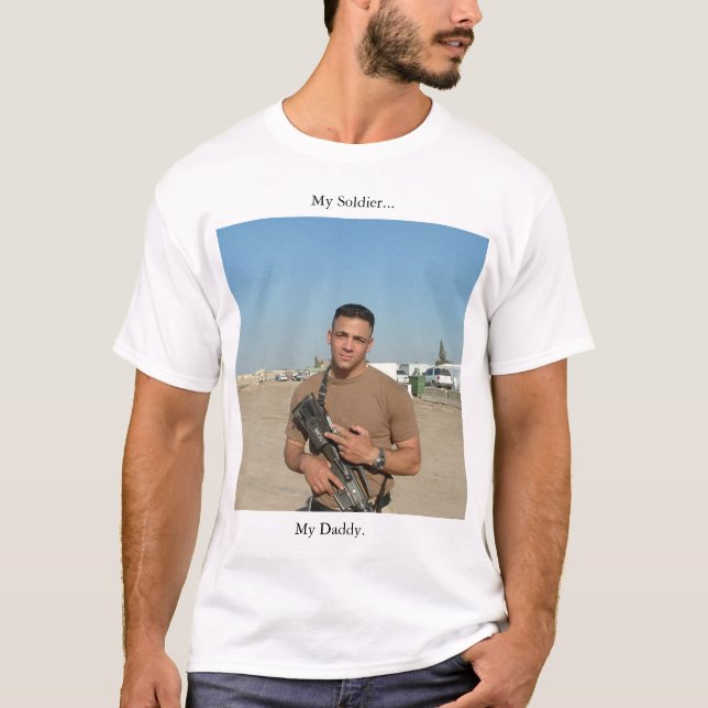 CAMISETA MEU SOLDADO MEU PAI (Frente)
