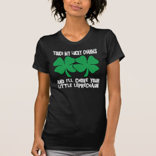 Camiseta Meu t-shirt afortunado dos encantos