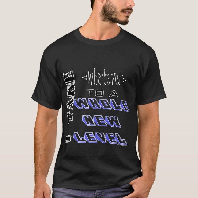 Camiseta Meu t-shirt nivelado novo [feito sob encomenda] (Frente)