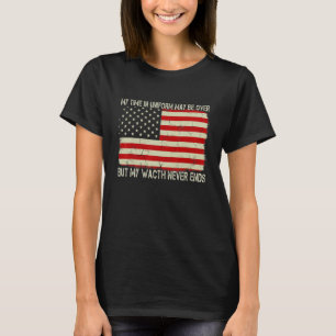 Camiseta Meu Tempo De Uniforme Pode Estar Acabado, Mas Meu