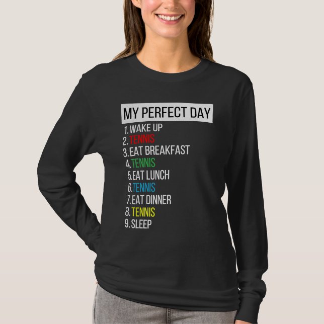 Camiseta Meu Tênis do Dia Perfeito (Frente)