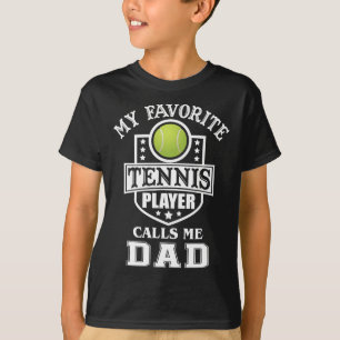 Camiseta Meu Tênis Jogador Favorito Me Chama Pai Correspond