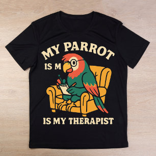 Camiseta Meu Terapeuta é um Papagaio