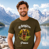 Meu terapeuta tem patas foto de cachorro marrom