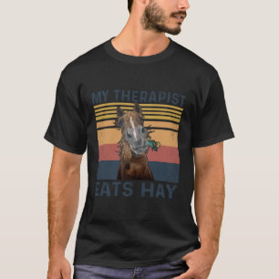 Camiseta Meu Terapista Come Hay Horse
