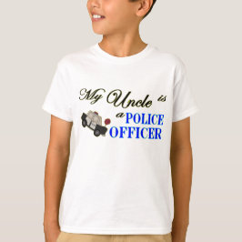 Camiseta Meu tio é um agente da polícia