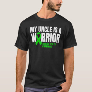 Camiseta Meu Tio É Uma Árvore De Consciência Da Saúde Menta