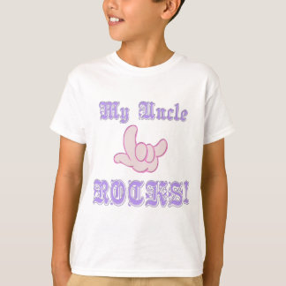 Camiseta Meu tio Rocks