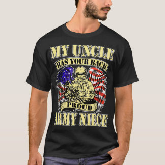 Camiseta Meu tio Tem Seu Exército Orgulhoso...