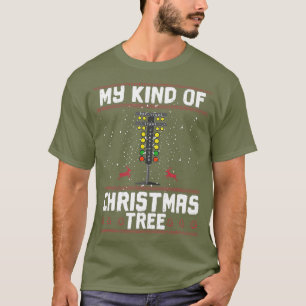 Camiseta Meu Tipo De Árvore De Natal Correndo Engraçado X