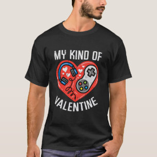 Camiseta Meu Tipo de Gamer no Dia dos Namorados Dia dos Nam