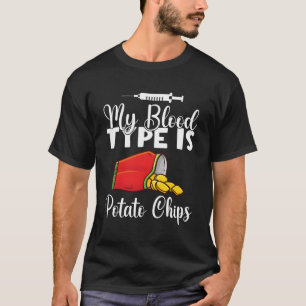 Camiseta Meu Tipo De Sangue É Batata