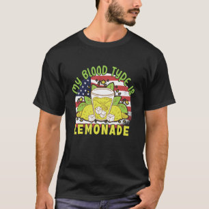 Camiseta Meu Tipo De Sangue É Limonada.
