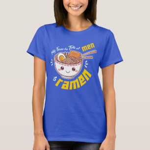 Camiseta Meu Tipo Favorito de Homens é Ramen