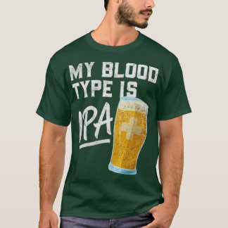 Camiseta Meu Tipo Sanguíneo É IPA