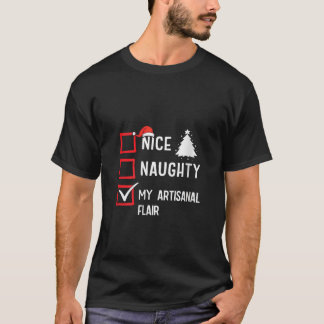 Camiseta Meu Toque Artesanal Bom Natal Malicioso Bridesma