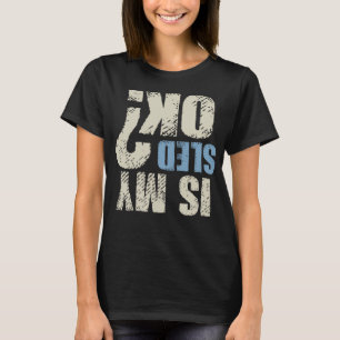 Camiseta Meu trenó é engraçado... Retrorna... com um boneco