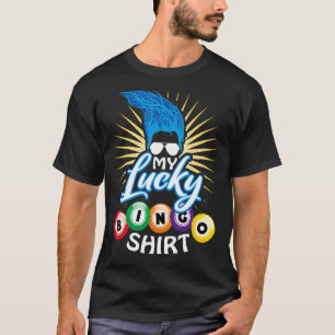 Camiseta Meu Troll Azul Bingo Meu Jogo Bingo Jogando