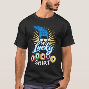 Camiseta Meu Troll Azul Bingo Meu Jogo Bingo Jogando