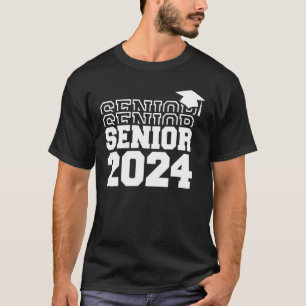 Camiseta Meu Último Mais velho De Primeiro Dia De 2024 Volt