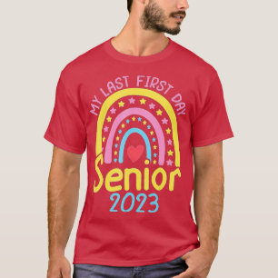 Camiseta Meu Último Mais velho Do Primeiro Dia De 2023 De V