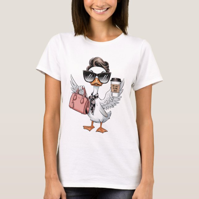 Camiseta Meu Último Pato Voador  (Frente)