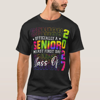 Camiseta Meu Último Primeiro Dia Senior 2027 Turma De 2027