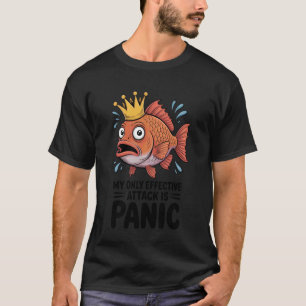 Camiseta Meu Único Ataque Eficaz É Amante Do Pânico Funn