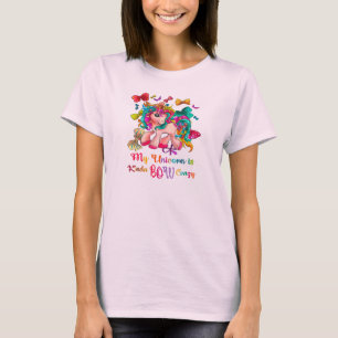 Camiseta Meu Unicórnio É Meio Arco Louco