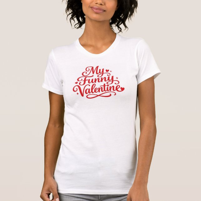 Camiseta Meu Valentim Engraçado (Frente)