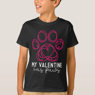 Camiseta Meu Valentim Tem Patas - Valentim Engraçado Amante