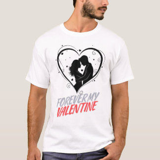 Camiseta Meu Valentine para Sempre
