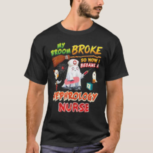 Camiseta Meu Vassoura Quebrou Então Eu Me Tornei Uma Enferm