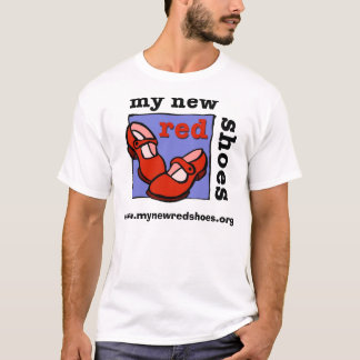 Camiseta Meu vermelho novo calça o t-shirt