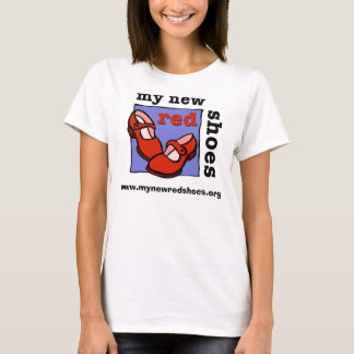 Camiseta Meu vermelho novo calça t-shirt para ela