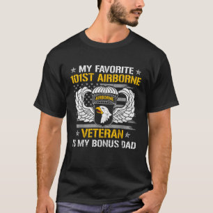 Camiseta Meu Veterano Da rua 101 Favorito É Meu Pai De Bônu